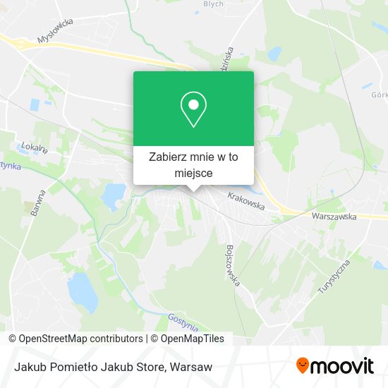 Mapa Jakub Pomietło Jakub Store