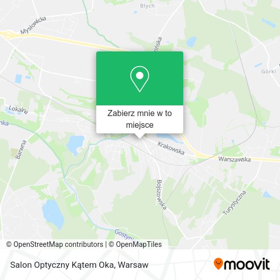 Mapa Salon Optyczny Kątem Oka