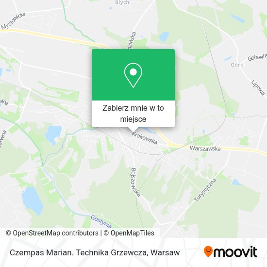 Mapa Czempas Marian. Technika Grzewcza