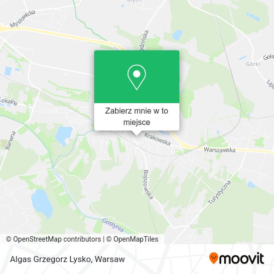 Mapa Algas Grzegorz Lysko