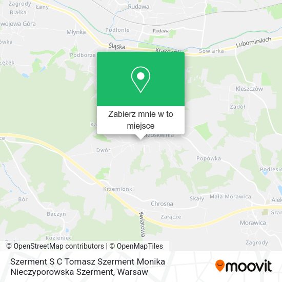 Mapa Szerment S C Tomasz Szerment Monika Nieczyporowska Szerment