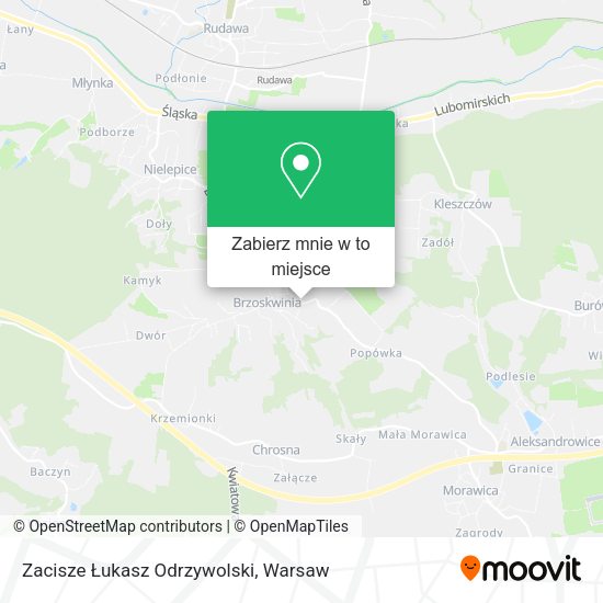 Mapa Zacisze Łukasz Odrzywolski