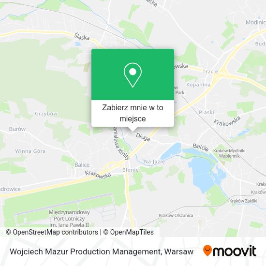 Mapa Wojciech Mazur Production Management