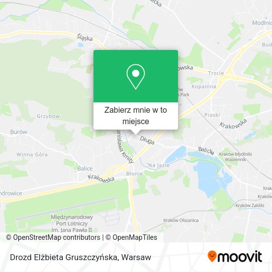 Mapa Drozd Elżbieta Gruszczyńska