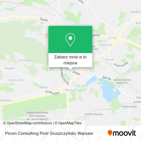 Mapa Pirum Consulting Piotr Gruszczyński