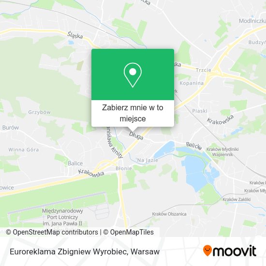 Mapa Euroreklama Zbigniew Wyrobiec