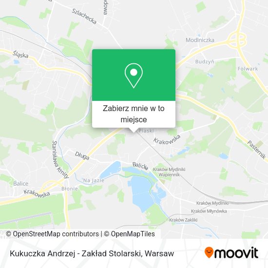 Mapa Kukuczka Andrzej - Zakład Stolarski