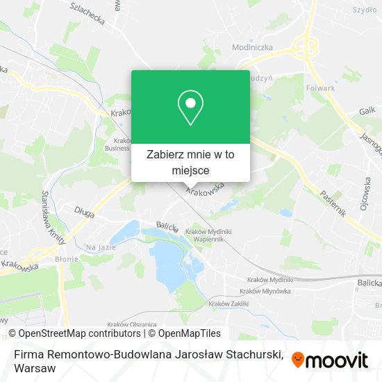 Mapa Firma Remontowo-Budowlana Jarosław Stachurski