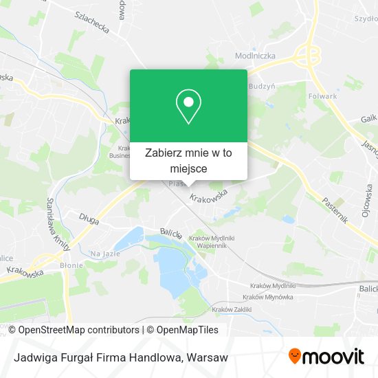 Mapa Jadwiga Furgał Firma Handlowa