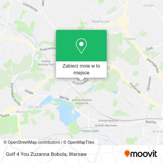 Mapa Golf 4 You Zuzanna Bobola