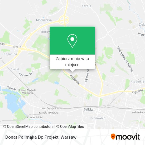 Mapa Donat Palimąka Dp Projekt