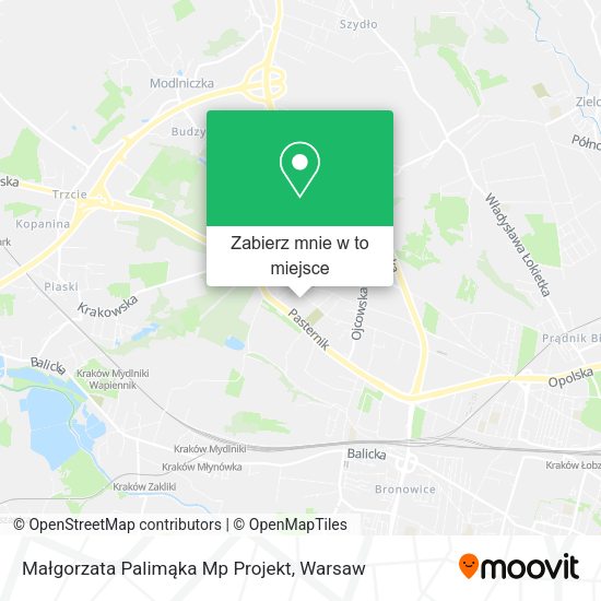 Mapa Małgorzata Palimąka Mp Projekt