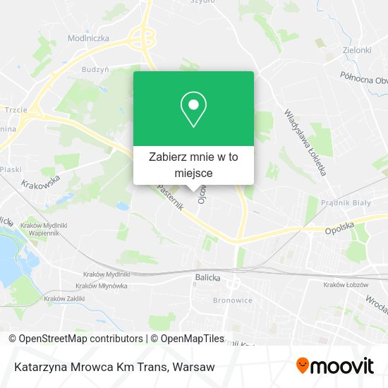 Mapa Katarzyna Mrowca Km Trans