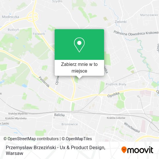 Mapa Przemysław Brzeziński - Ux & Product Design