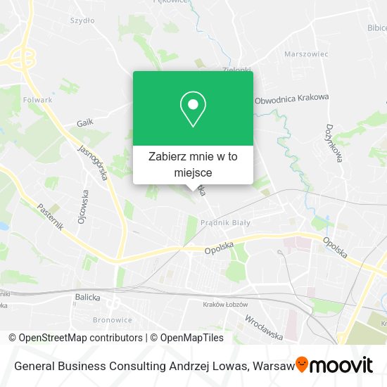 Mapa General Business Consulting Andrzej Lowas