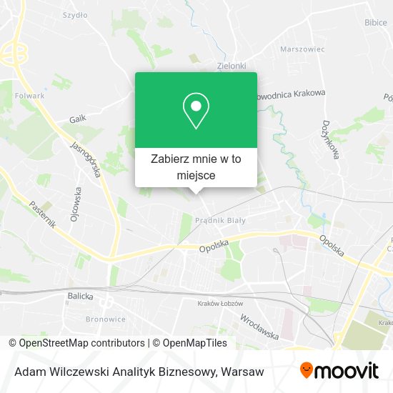 Mapa Adam Wilczewski Analityk Biznesowy