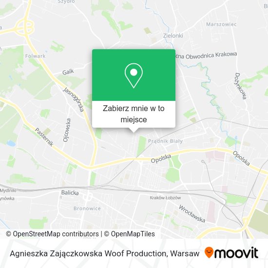 Mapa Agnieszka Zajączkowska Woof Production