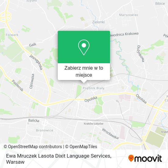 Mapa Ewa Mruczek Lasota Dixit Language Services