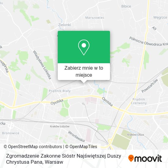 Mapa Zgromadzenie Zakonne Sióstr Najświętszej Duszy Chrystusa Pana