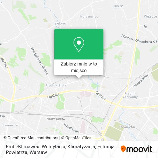 Mapa Embi-Klimawex. Wentylacja, Klimatyzacja, Filtracja Powietrza