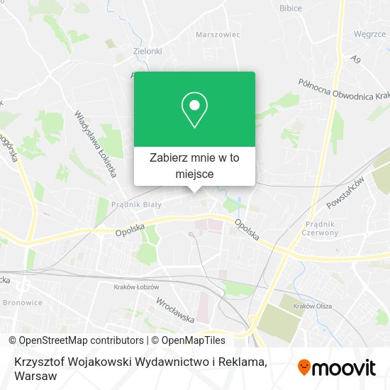 Mapa Krzysztof Wojakowski Wydawnictwo i Reklama