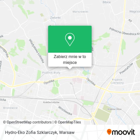 Mapa Hydro-Eko Zofia Szklarczyk