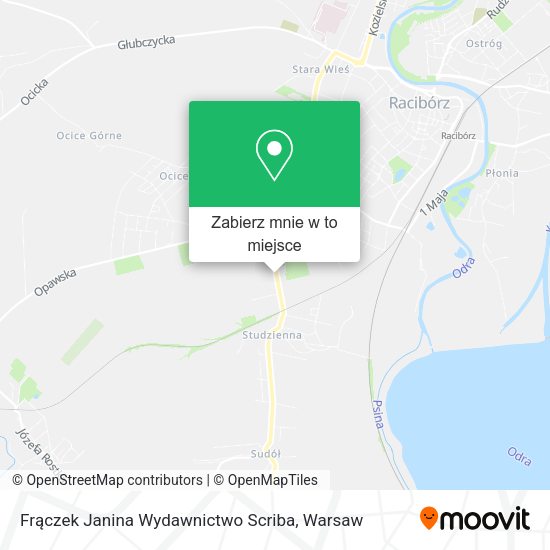 Mapa Frączek Janina Wydawnictwo Scriba