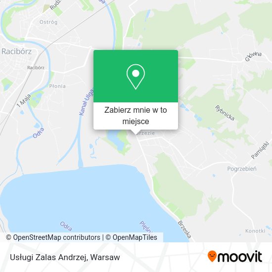 Mapa Usługi Zalas Andrzej