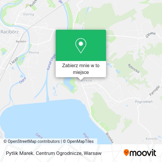 Mapa Pytlik Marek. Centrum Ogrodnicze