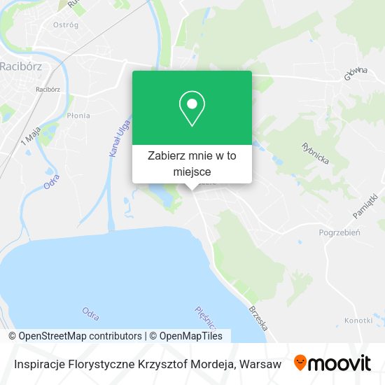 Mapa Inspiracje Florystyczne Krzysztof Mordeja