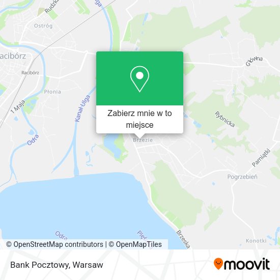 Mapa Bank Pocztowy