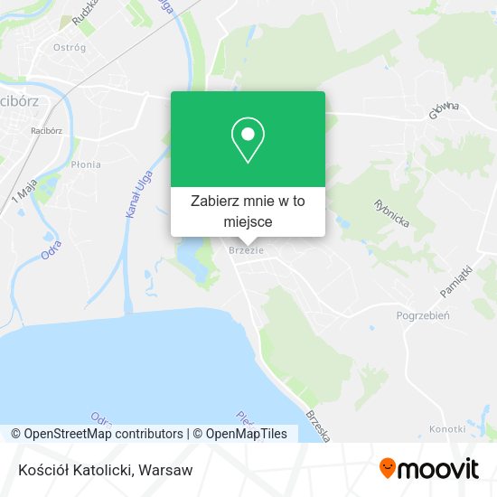 Mapa Kościół Katolicki