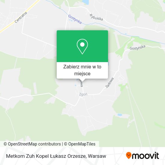 Mapa Metkom Zuh Kopel Łukasz Orzesze