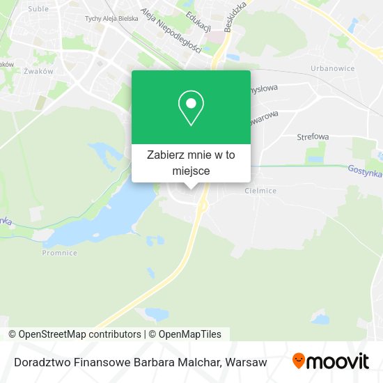 Mapa Doradztwo Finansowe Barbara Malchar