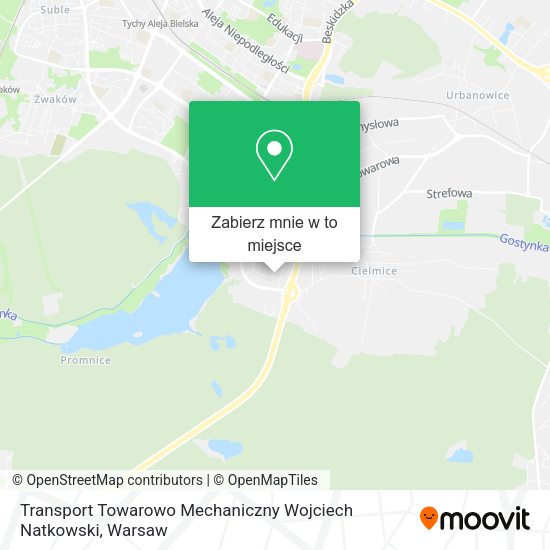 Mapa Transport Towarowo Mechaniczny Wojciech Natkowski