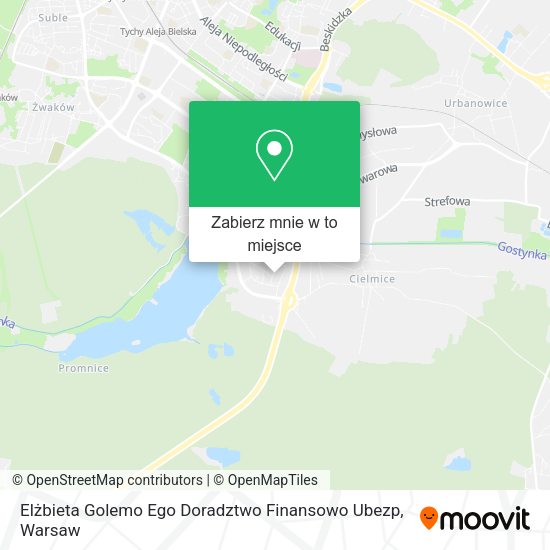 Mapa Elżbieta Golemo Ego Doradztwo Finansowo Ubezp