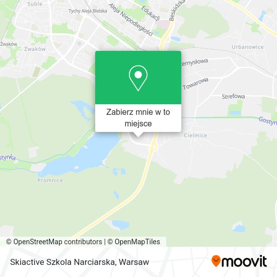 Mapa Skiactive Szkola Narciarska