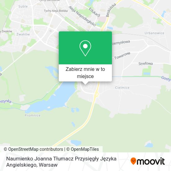 Mapa Naumienko Joanna Tłumacz Przysięgły Języka Angielskiego