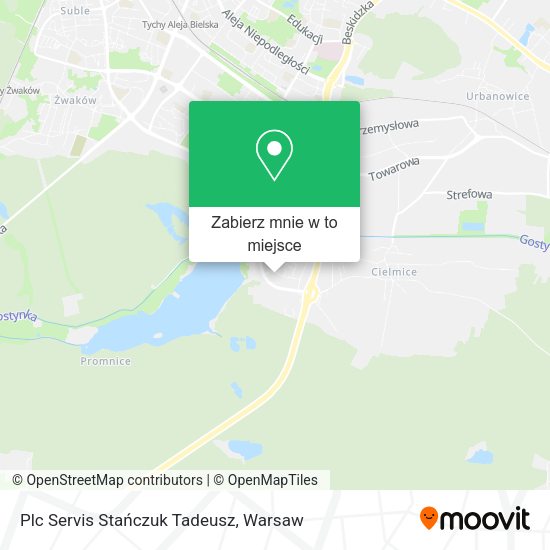 Mapa Plc Servis Stańczuk Tadeusz