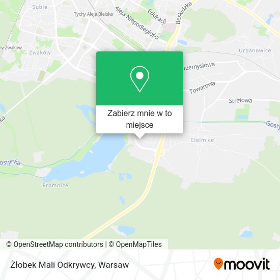 Mapa Żłobek Mali Odkrywcy