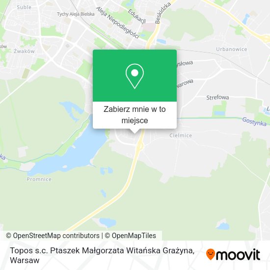 Mapa Topos s.c. Ptaszek Małgorzata Witańska Grażyna