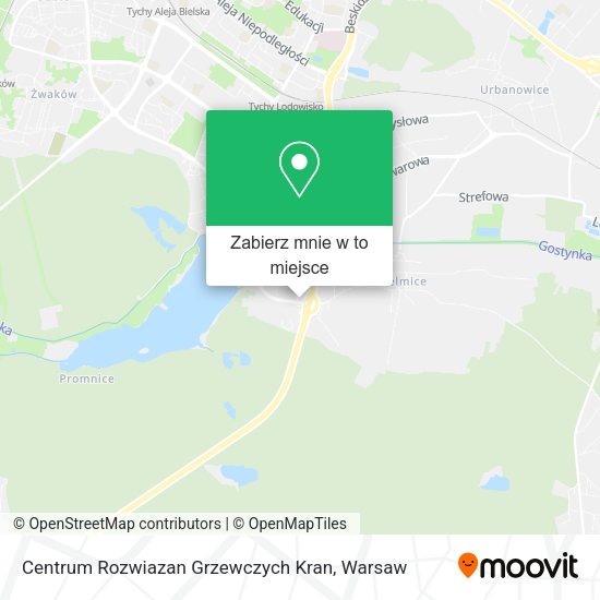 Mapa Centrum Rozwiazan Grzewczych Kran