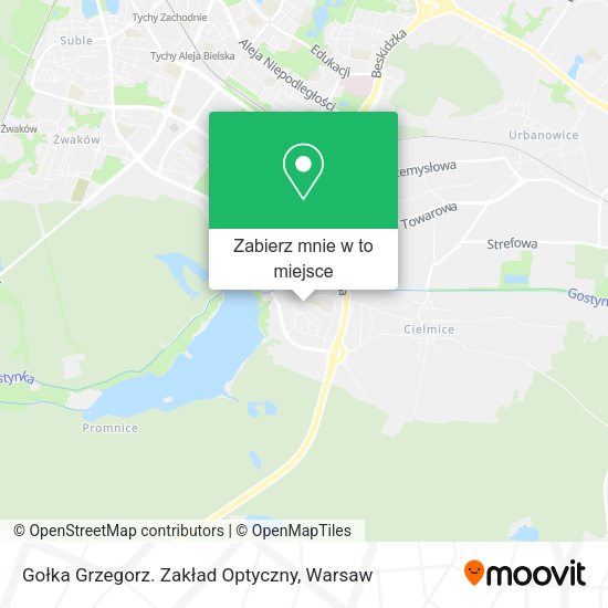 Mapa Gołka Grzegorz. Zakład Optyczny