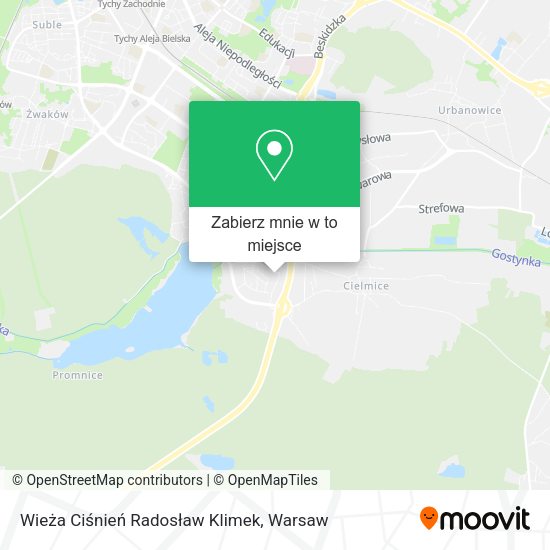 Mapa Wieża Ciśnień Radosław Klimek