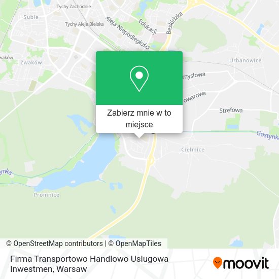 Mapa Firma Transportowo Handlowo Uslugowa Inwestmen