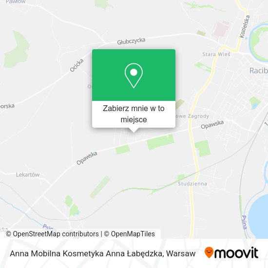 Mapa Anna Mobilna Kosmetyka Anna Łabędzka