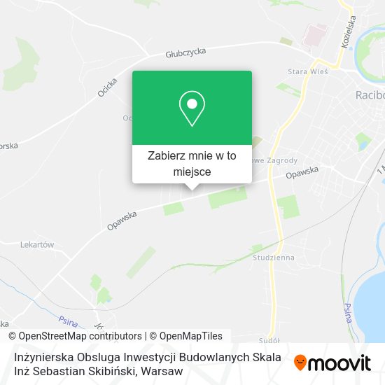 Mapa Inżynierska Obsluga Inwestycji Budowlanych Skala Inż Sebastian Skibiński