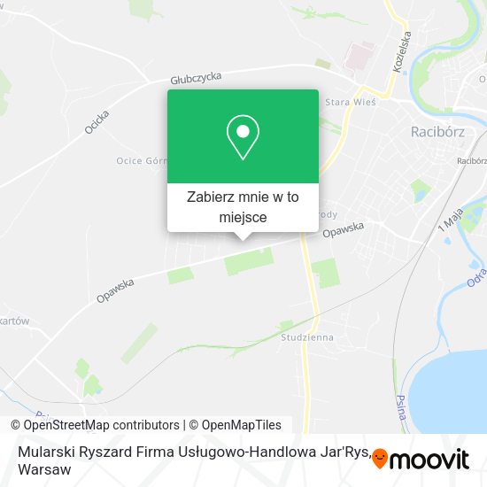 Mapa Mularski Ryszard Firma Usługowo-Handlowa Jar'Rys