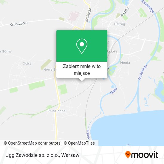 Mapa Jgg Zawodzie sp. z o.o.