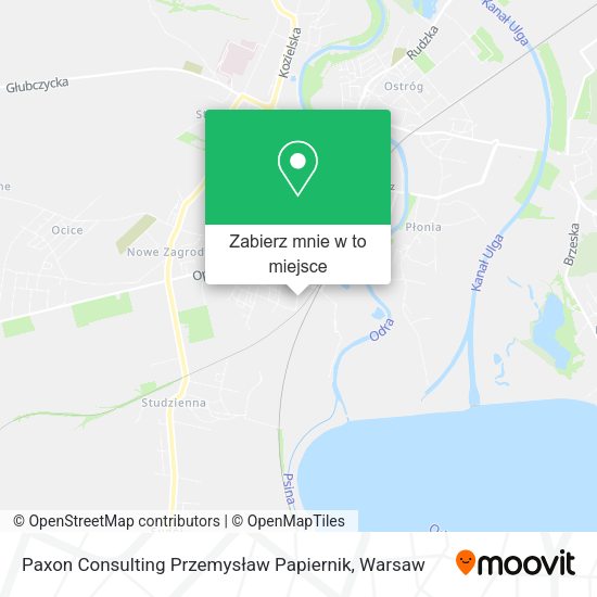 Mapa Paxon Consulting Przemysław Papiernik